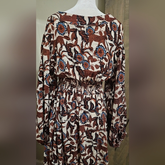 Francesca's MI AMI Lenette Floral Crochet Trim Long Kimono. Size S/M NWT - Picture 15 of 15